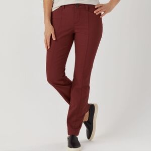 NWT Duluth Women's Workday Warrior Chino Slim Leg Pants Size 12/31